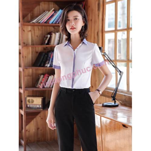 Đồng phục áo sơ mi Nữ 04 Đồng phục áo sơ mi Nữ 04